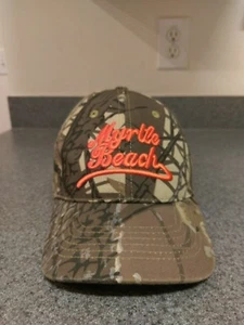 Myrtle Beach, South Carolina Camouflage Camo Hat Adjustable - Picture 1 of 7