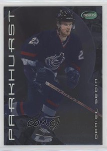 2001-02 ITG Parkhurst Silver /500 Daniel Sedin #89 HOF