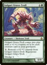 1X Golgari Grave-Troll Ravnica: City of Guilds MP MTG CARD
