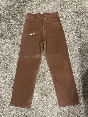 Pantalones de mezclilla Nike vintage años 90 botones mosca bootleg nuevos con etiquetas Attrak 31x30 ENVÍO GRATUITO Foto 1 de 4