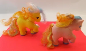Vintage 1989 Remco Pretty Pets Lot Unicorn My Little Pony Knockoff - Picture 1 of 7