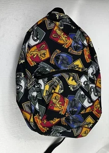 Harry Potter Hogwart Backpack House Crests Logo Gryffindor School/Travel - Picture 1 of 6
