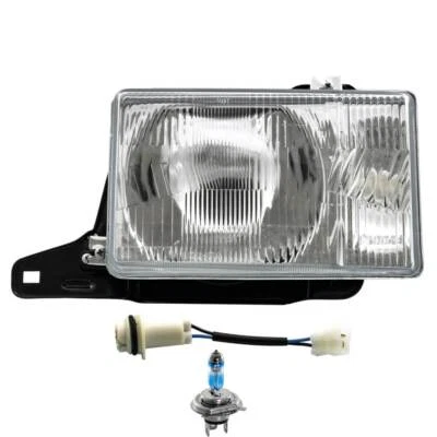 Scheinwerfer links manuell inkl. OSRAM Lampen für Isuzu Trooper I Soft Top UBS - Bild 1 von 4