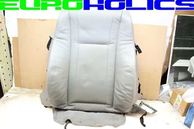 OEM BMW E65 745i 760li Front Right Upper Top Seat Cushion GRAY Leather - Image 1 of 3