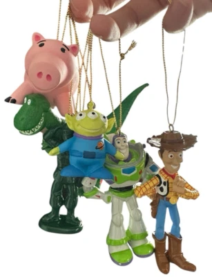 Disney Edición Limitada Navidad Toy Story 6 Adornos Juego de Libro de Cuentos Foto 1 de 4