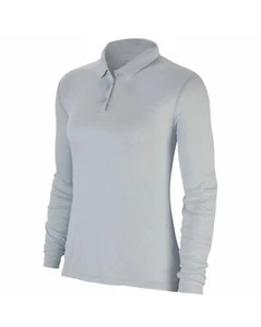 Nike Women's Dri FIT Lightweight Stretch Long Sleeve Polo AV3682-043 Size 2XL - Picture 1 of 5