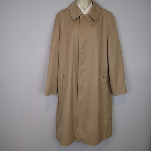 Burberry Trench Cappotto Miele Beige Nova Check 40 Cotone