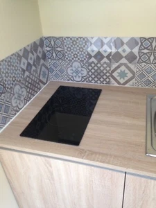 Crédence Cuisine personnalisable avec vos fichiers Aluminium 61x30,5cm - Picture 1 of 2