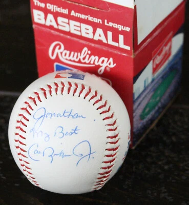 CAL RIPKEN JR. SIGNED 1991 TORONTO ALL STAR GAME BASEBALL W/ORIGINAL BOX - Image 1 of 4