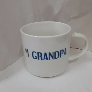 #1 Grandpa Coffee Mug Threshold Porcelain - Picture 1 of 2