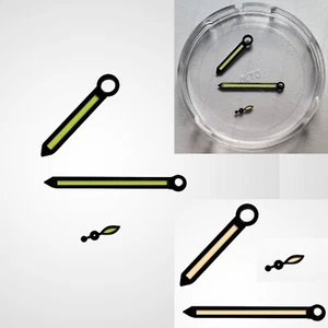 3 piezas de repuesto manuales aptas para movimiento ETA 6497 6498 manecillas de reloj luminoso - Imagen 1 de 7