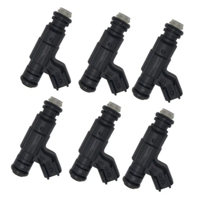 OE UPGRADE 6-Hole Fuel Injector Set of 6 FITS 2004-2006 CADILLAC CTS 3.6L V6 - Image 1 of 4