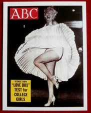 MARILYN MONROE - Card # 14 - Magazine Cover Set - SUBWAY GRATING POSE