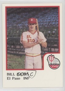 1986 ProCards El Paso Diablos Billy Bates