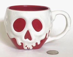 Disney Blancanieves Veneno Calavera Taza Reina Malvada Goteo en Relieve Halloween 16oz - Imagen 1 de 11