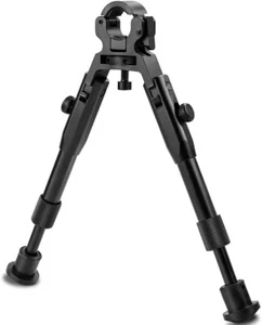 6.5"-7" Universal Clamp On Bipod Mount Folding Adjustable Tactical - Picture 1 of 7
