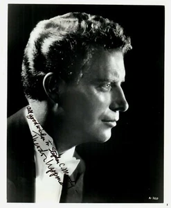 Fotografía vintage firmada a mano 8X10 THEODOR UPPMAN ÓPERA cantante AUTÓGRAFO - Imagen 1 de 2