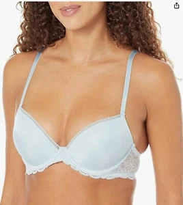 Women's Calvin Klein Seductive Comfort with Lace Lift Demi Bra QF1444, Size: 34 - Picture 1 of 3