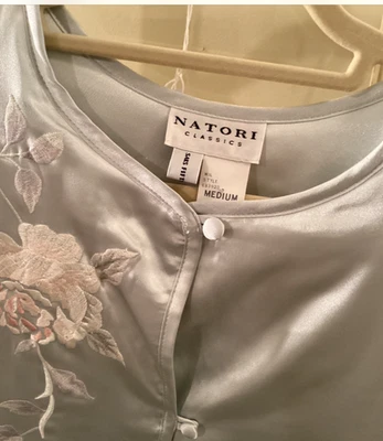 NATORI ЛЬДА СИНИЙ КРОВАТЬ КУРТКА.СРЕДНИЙ. (33.2.7) ВИНТАЖНЫЙ. - Изображение 1 из 4