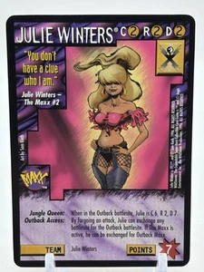 Wildstorms CCG Julie Winters The Maxx Rare Card Sam Keith Image Universe Comics - Picture 1 of 6