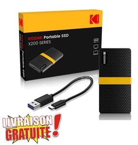 Kodak X200 Portable SSD High Speed Express Transfer - Bild 1 von 6