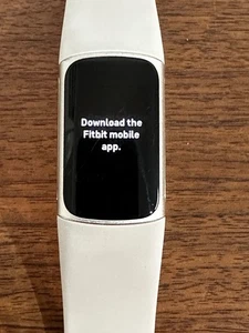 Fitbit Charge 5 Activity Tracker GPS Bluetooth Heart Rate Running Fitness Silver - Picture 1 of 8