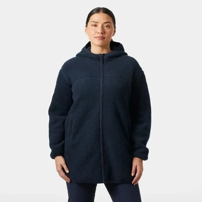 Helly Hansen Maud Pile Fleece Jacket - Women's - Medium / Navy - Image 1 of 4