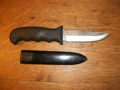 CUTCO 5718 HUNTING KNIFE OLEAN NY SERRATED FIXED BLADE - Image 1 of 3