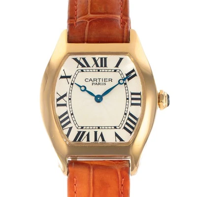 Reloj Cartier Tortue W1531851 2496 34x43 oro amarillo romano cuerda manual para hombre Foto 1 de 4