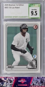 2020 Bowman 1st Edition #BFE-150 Luis Robert CGC 10 - Picture 1 of 2