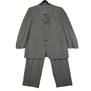 Hickey Freeman Boardroom Mens 42R Wool Full Suit Blazer Pants 2 Piece Set - Picture 1 of 17