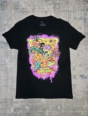Camiseta Universal Studios Orlando Unisex Mediana Halloween Horror Noches 2024 Foto 1 de 4