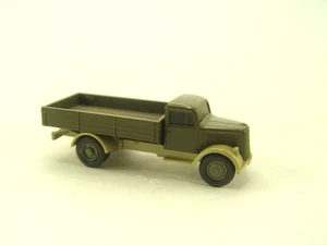 Opel Blitz Pritschen LKW oliv 335   -  Wiking HO 1:87    #355   #E  - gebr. - Picture 1 of 5