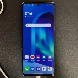 Open Box LG VELVET LM-G900UM 128GB Black Factory Unlocked (With Box) - Photo 1 sur 11