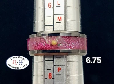 Anillo Semilla Mostaza Uni-Sexo y Resina Recordatorio Espiritual de Jesús Mateo 17:20 Promesa Foto 1 de 4