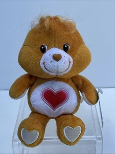 Peluche retro vintage pequeño cuidado oso corazón tierno imaginación vívida peluche - Imagen 1 de 12