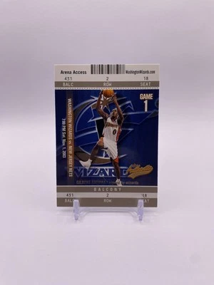 Balcón Fleer Authentix 2003-04/250 Gilbert Arenas #90 Foto 1 de 2