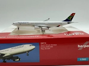 Herpa 1:500 South African SAA A340-300 - Picture 1 of 3