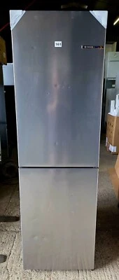 Graded Bosch Fridge Freezer 50/50 Stainless Steel E Rated KGN27NLEAG Frost Free - Image 1 of 4