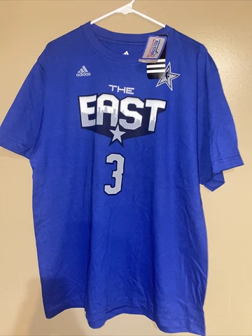 NEW Adidas NBA 2011 All Star Game Los Angeles Shirt Dwayne Wade 3 Miami Heat XL Cover