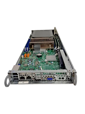 Supermicro SuperServer X10DRT-H CTO Node Server Dual 2 x E5-2620 24GB VAT INC - Image 1 of 3