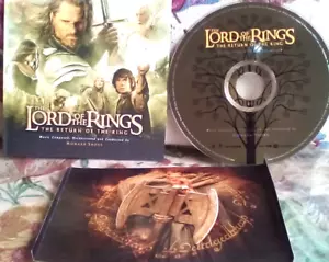 CD0 1 X CD THE LORD OF THE RINGS RETURN OF THE KING SOUNDTRACK - Picture 1 of 3
