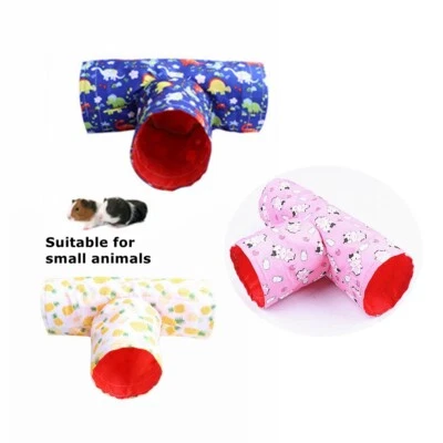 Hedgehog Hamster Mice Tunnels Tubes Cage Nest Play Hideout Toy