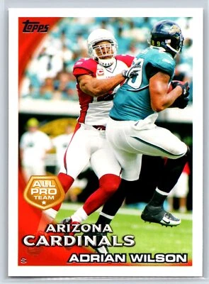 2010 Topps Adrian Wilson All Pro Team Arizona Cardinals #229 - Image 1 of 2