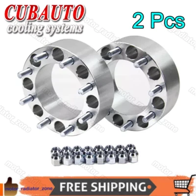 2pcs 2.5" 8 Studs Wheel Spacer 8X170mm For 1999-16 Ford F-250 F-350 Super Duty Foto 1 de 4