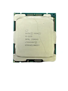 Intel Xeon W-2133 SR3LL 6-Core CPU Processor, 3.60GHz, 8.25M Cache, LGA2066 - Photo 1/2