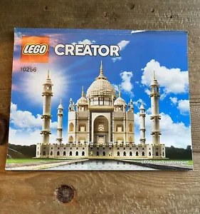 Lego TAJ MAHAL 10256 Manual Only Directions Instructions Book - Picture 1 of 2
