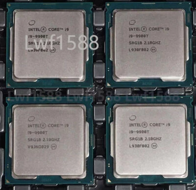 Intel Core i9-9900T 8-core 16-thread 16mb 35w lga1151 srg1b 2.1ghz CPU processor - Image 1 of 2