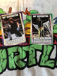 WWF Coliseum Video Postcards Undertaker And Macho Man Randy Savage - Picture 1 of 2