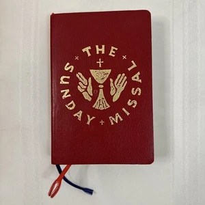 The Sunday Missal 1983 Softcover VTG Collector Book Religious Liturgy - Foto 1 di 10